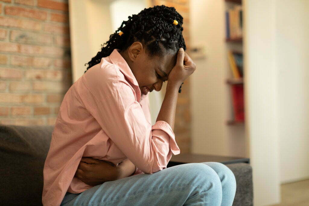African American Woman Suffering From Pms And Mens 2023 03 08 20 14 29 Utc 1024x683