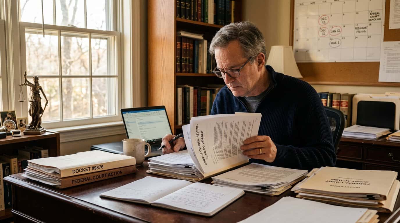 The Social Security Disability Appeal Timeline And Waiting Periods Appeals Council Reviews And Federal Court Action Dates